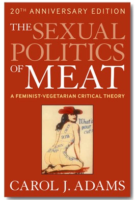 Book cover of "The Sexual Politics of Meat" by Carol Adams