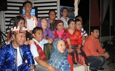 NIU anthropologist Susan Russell (center) was honored in the Philippines by being made a member of the indigenous Manobo tribe.