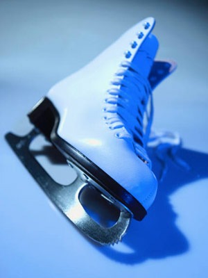 Photo of an ice skate
