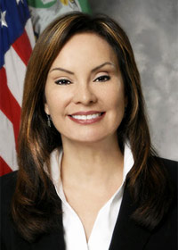 Rosie Rios, treasurer of the United States
