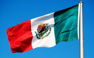 Photo of Mexican flag