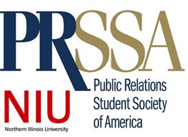 Logo of the NIU chapter of the Public Relations Student Society of America