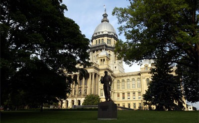 Illinois State Capitol building in Springfield. Photo courtesy Illinois Board of Tourism.
