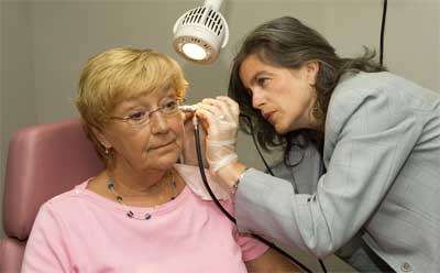 NIU's Speech-Language-Hearing Clinic provides about 2,000 hearing screenings each year.