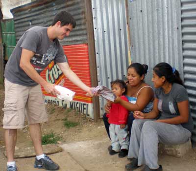 USOAR Award Winner and Public Health major Jeff Lamble conducted a research project on city landfills in Guatemala.
