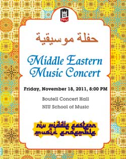 Middle Eastern Music Ensemble poster