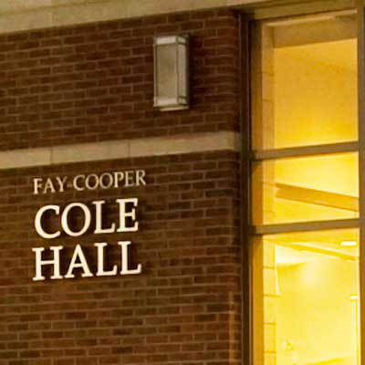 Cole Hall exterior