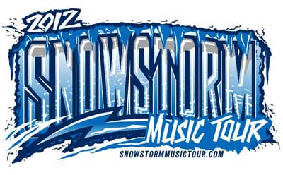 2012 Snowstorm Music Tour logo