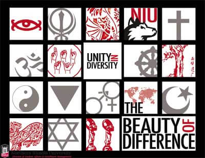 Unity in Diversity 2011-12 poster designed by Christopher Cooper