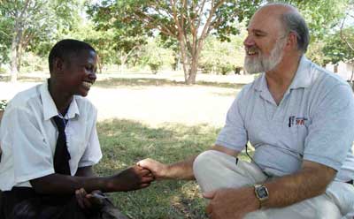 NIU Professor Kurt Thurmaier visited Nyegina in 2008. His experiences there inspired him to create the Tanzania Development Support project.