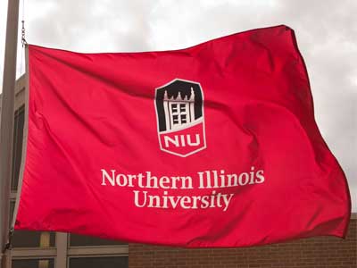 Photo of the NIU flag