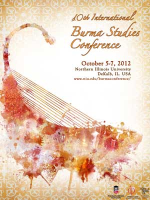 10th International Burma Studies Conference poster