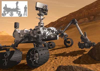NASA’s Curiosity Rover is set to land on the surface of Mars this August.