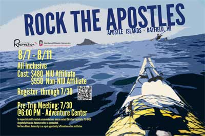 Poster for Apostles Islands trip