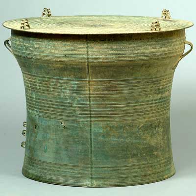 Bronze drum (Burma/Mayanmar), NIU Burma Art Collection