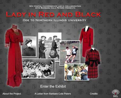 Lady in Red and Black homepage