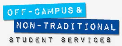 Logo of Off-Campus & Non-Traditional Student Services