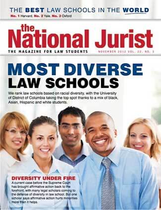 Cover of November 2012 National Jurist