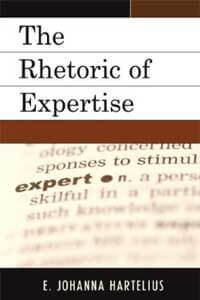 Book cover of "The Rhetoric of Expertise"