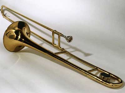 Photo of a trombone