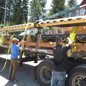 The remotely operated vehicle arrived at Lake Tahoe this past weekend.