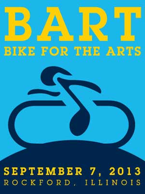 BART Bike For The Arts poster