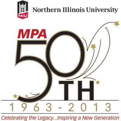 MPA 50th anniversary logo: Celebrating the Legacy ... Inspiring a New Generation