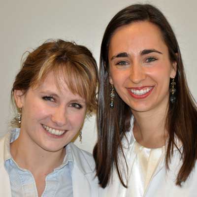 Liz Tusler (left) and Rachel Magann Faivre