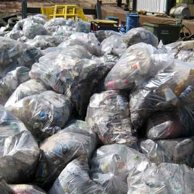 Photo of bags of trash