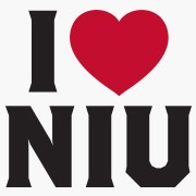 I Heart NIU logo