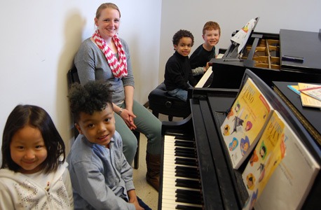 Community School of the Arts piano students