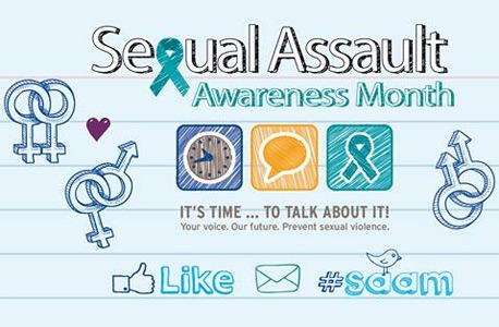 Sexual Assault Awareness Month graphic