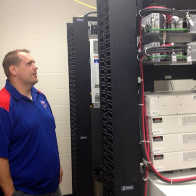 Eric Haan, district technology director for Eastland CUSD 308, has coordinated the district’s participation in the iFiber network since the project began in 2011.