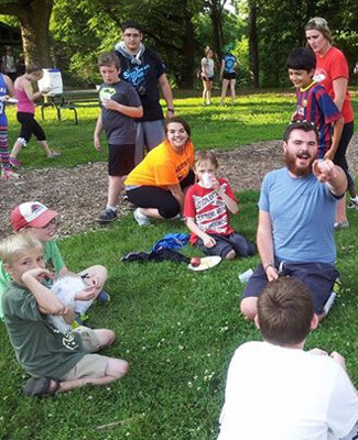 CLCE major Carson Cross served as assistant director of Camp Shaw-waw-nas-see, a children’s summer camp, this summer.
