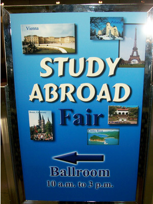Come to the Study Abroad Fair