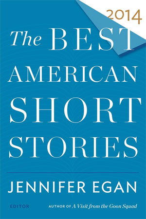 Book cover of The Best American Short Stories 2014