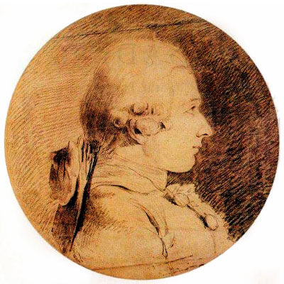 Marquis de Sade portrait, circal 1760