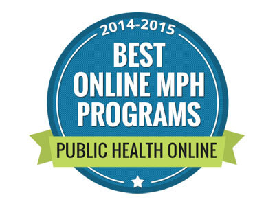 Best Online MPH Programs: Public Health Online badge