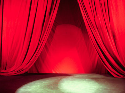 Photo of a stage