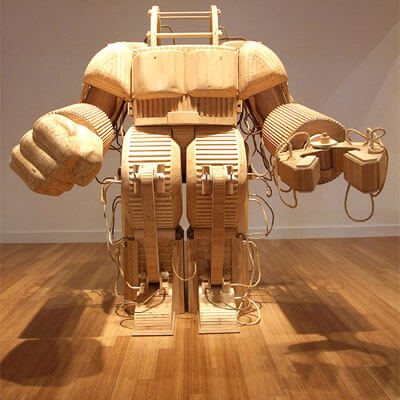  Mike Rea’s “A Prosthetic Suit For Stephen Hawking With Japanese Steel,” 2007
