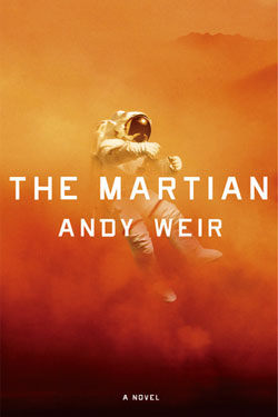 Book cover of “The Martian” by Andy Weir