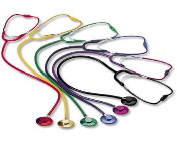 Rainbow stethoscopes