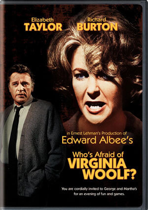 DVD cover: “Who’s Afraid of Virginia Woolf?”