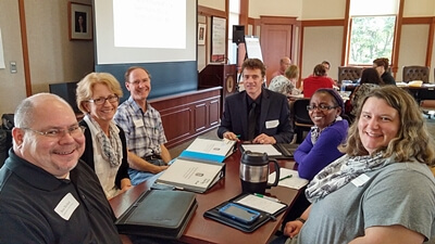 Members of the Program Prioritization Academic and Administrative Task Forces spent two days in early September training on program evaluation and getting to know each other.