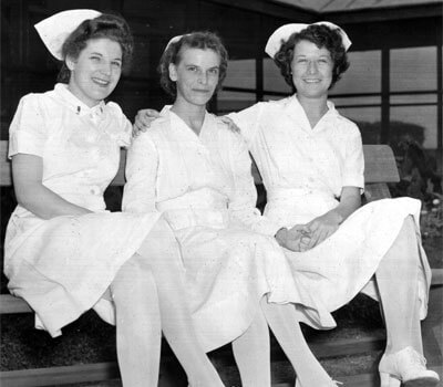 Nurses from the 1940s