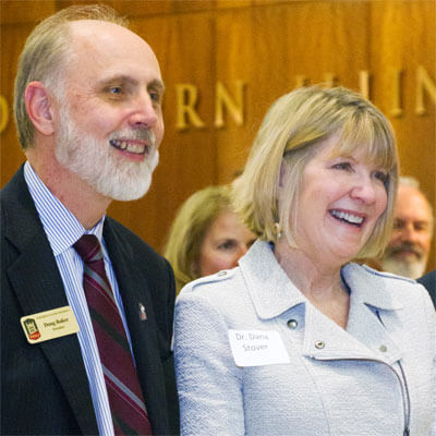 President Doug Baker and Dr. Dana Stover