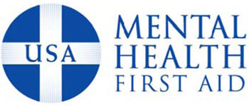 USA Mental Health First Aid logo