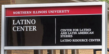 Latino Resource Center sign