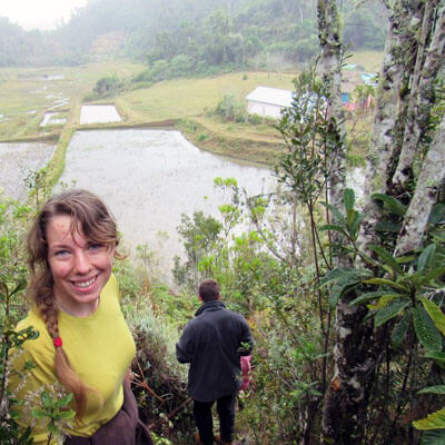 NIU student Rebekah Ernat visited Madagascar.