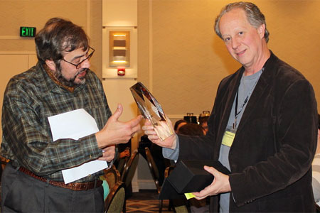 USPAS Director Bill Barletta (left) and NIU’s Mike Syphers.